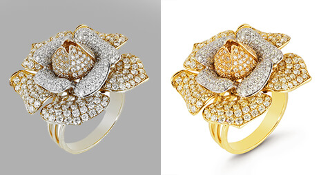 jewelry retouching