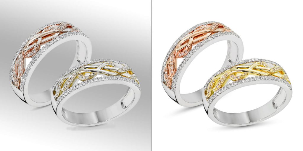 Jewelry photo retouching