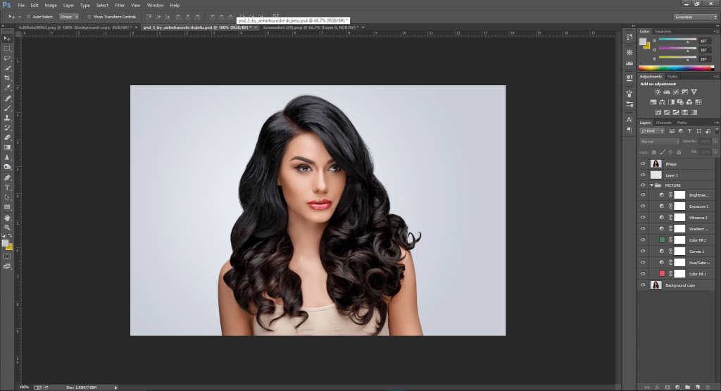 Photo Retouching in Photoshop