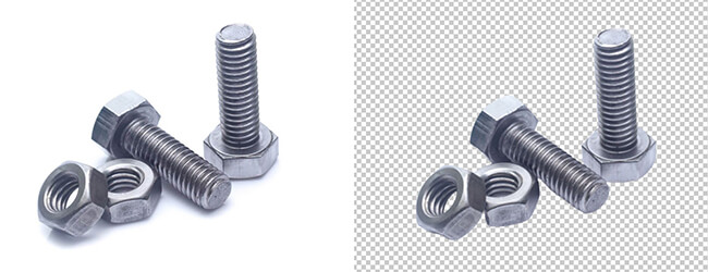 nuts bolts multi clipping path